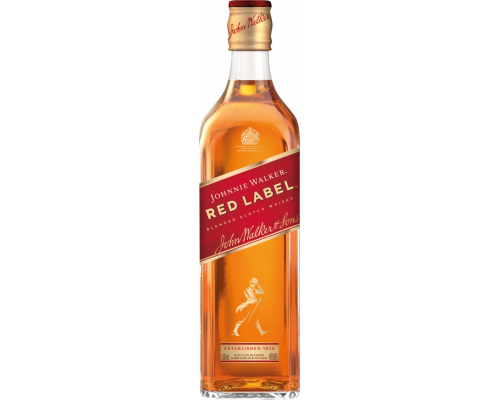 Виски JOHNNIE WALKER Red Label Шотландский купажированный, 40%, 0.5л, Великобритания, 0.5 L