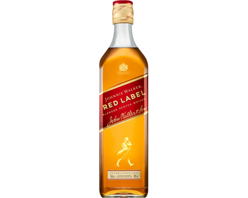 Виски JOHNNIE WALKER Red Label Шотландский купажированный, 40%, 0.7л, Великобритания, 0.7 L