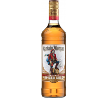 Напиток спиртной CAPTAIN MORGAN Original Spiced Gold на основе невыдержанного рома 35%, 0.7л, Великобритания, 0.7 L