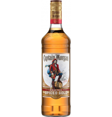 Напиток спиртной CAPTAIN MORGAN Original Spiced Gold на основе невыдержанного рома 35%, 0.7л, Великобритания, 0.7 L