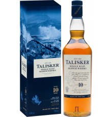 Виски TALISKER Шотландский односолодовый 10 лет, 45,8%, п/у, 0.75л, Великобритания, 0.75 L