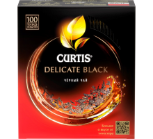 Чай черный CURTIS Delicate Black, 100пак, Россия, 100 пак