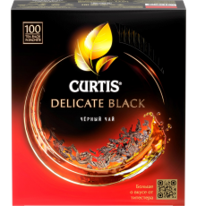 Чай черный CURTIS Delicate Black, 100пак, Россия, 100 пак