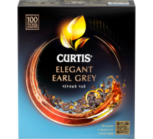 Чай черный CURTIS Elegant Earl Grey, 100пак, Россия, 100 пак