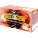 Чай черный TWININGS с ароматом и кусочками яблока, корицы и изюма байховый, 25пак, Польша, 25 пак