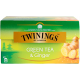 Чай зеленый TWININGS с имбирем, 25пак, Польша, 25 пак