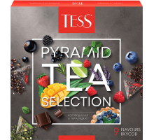 Набор подарочный чайный TESS Pyramid Tea Selection 9 видов, 45пир, Россия, 82 г