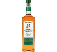 Виски JAMES BARLY зерновой 40%, 0.5л, Россия, 0.5 L