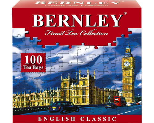 Чай черный BERNLEY English Classic, 100пак, Россия, 100 пак