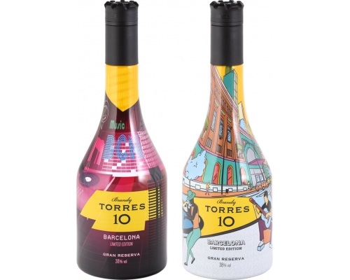 Бренди TORRES 10 Musical Series 38%, 0.7л, Испания, 0.7 L