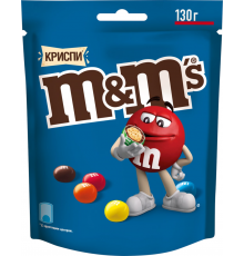 Драже M&M'S Криспи, 130г, Россия, 130 г