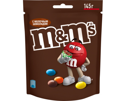 Драже M&M'S Шоколад, 145г, Россия, 145 г