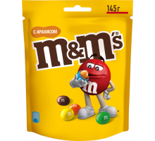 Драже M&M'S Арахис, 145г, Россия, 145 г