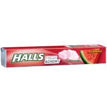 Конфеты жевательные HALLS Fresh&Chewy со вкусом арбуза, 47г, Турция, 47 г