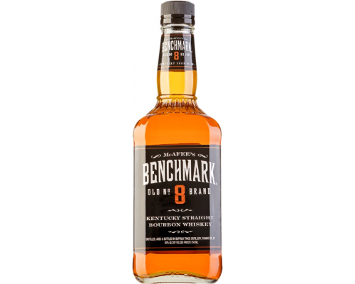 Виски BOURBON BENCHMARK №8 зерновой 3 года 40%, 0.75л, США, 0.75 L