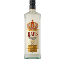 Настойка ЦАРЬ Чесночная с хреном горькая 60%, 0.5л, Россия, 0.5 L