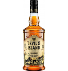 Ром DEVIL'S ISLAND Голд Аньехо выдержанный 37,5%, 0.5л, Россия, 0.5 L