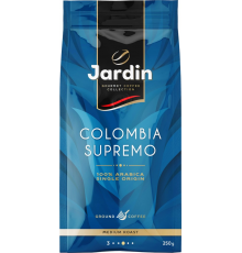 Кофе молотый JARDIN Colombia Supremo жареный, 250г, Россия, 250 г