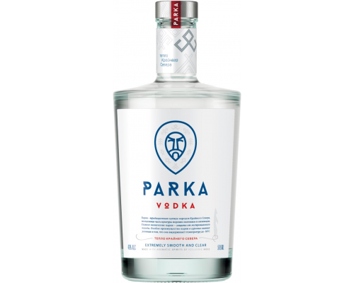 Водка PARKA 40%, 0.5л, Россия, 0.5 L