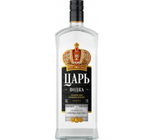 Водка ЦАРЬ 40%, 1л, Россия, 1 L