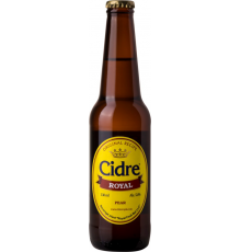 Сидр CIDRE ROYAL Яблочный с грушей полусладкий, 5%, 0.33л, Беларусь, 0.33 L