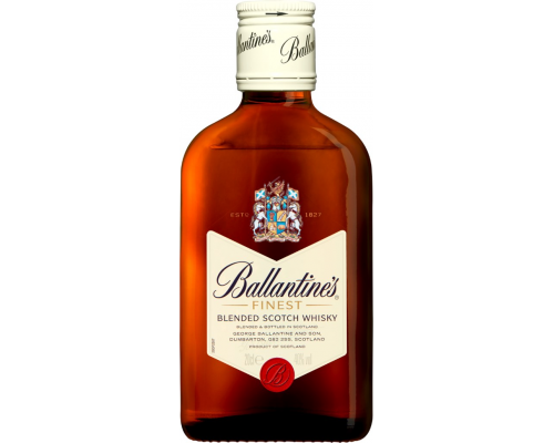 Виски BALLANTINE'S Файнест Шотландский купажированный 40%, 0.2л, Великобритания, 0.2 L