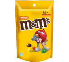 Драже M&M'S Арахис, 80г, Россия, 80 г