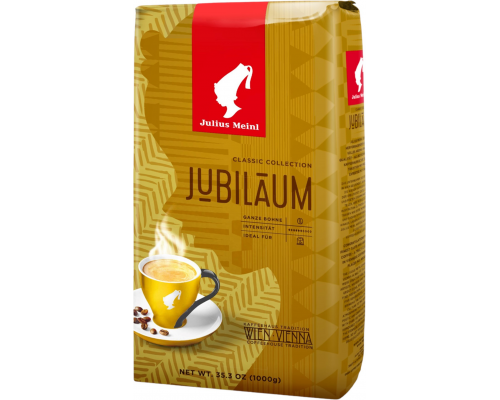 Кофе зерновой JULIUS MEINL Юбилейный натуральный жареный, 1кг, Италия, 1000 г