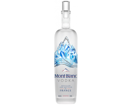 Водка MONT BLANC, 40%, 0.7л, Франция, 0.7 L