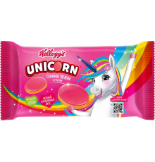 Печенье KELLOGG'S Unicorn сахарное в глазури со вкусом клубники, 105г, Россия, 105 г