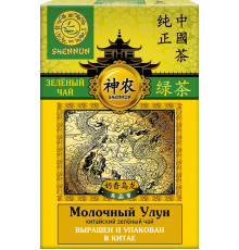 Чай зеленый SHENNUN Молочный Улун китайский, листовой, 100г, Китай, 100 г