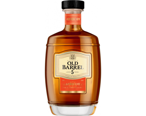 Аперитив FATHER'S OLD BARREL Apricot 35%, 0.5л, Россия, 0.5 L