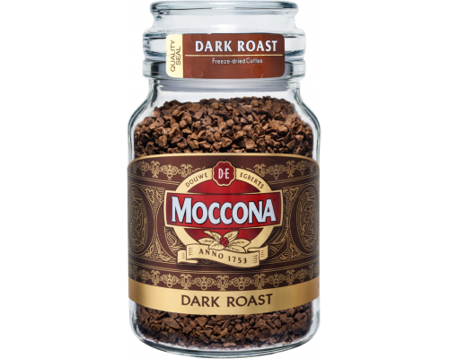 Кофе растворимый MOCCONA Dark, 190г, Россия, 190 г