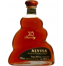 Бренди ALVISA XO 6 лет, 40%, 0.5л, Испания, 0.5 L