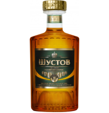 Коньяк SHUSTOFF Old History 3 года 40%, 0.5л, Россия, 0.5 L