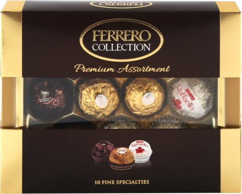 Конфеты FERRERO COLLECTION T10, 109,3г, Россия, 109,3 г