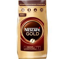 Кофе растворимый NESCAFE Gold натуральный сублимированный, 900г, Россия, 900 г