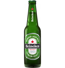 Пиво светлое HEINEKEN фильтрованное пастеризованное, 5%, 0.33л, Нидерланды, 0.33 L