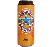 Пиво темное NEWCASTLE Brown Ale, фильтрованное, пастеризованное, 4,7%, ж/б, 0.5л, Великобритания, 0.5 L