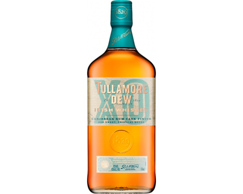 Виски TULLAMORE DEW XO ROM Cask Ирландский купажированный 43%, 0.7л, Ирландия, 0.7 L