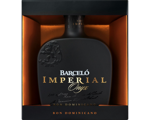 Ром BARCELO Imperial Onyx выдержанный 38–40%, п/у, 0.7л, Доминик. респ., 0.7 L