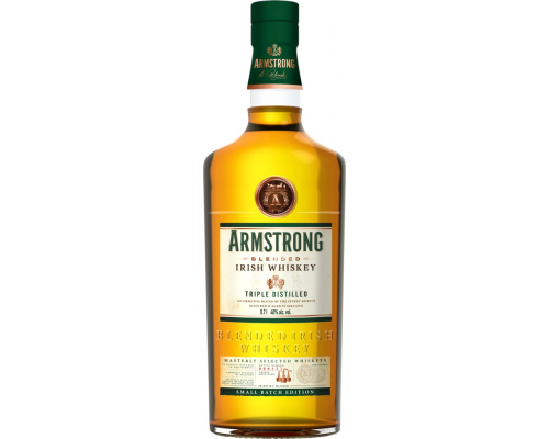 Виски ARMSTRONG Ирландский купажированный 40%, 0.7л, Россия, 0.7 L