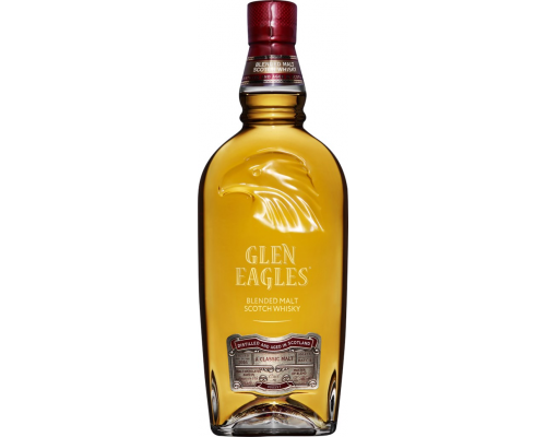 Виски GLEN EAGLES Солодовый 3 года 40%, 0.5л, Россия, 0.5 L