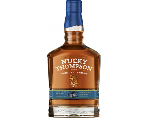 Виски NUCKY THOMPSON Купажированный 3 года 40%, 0.5л, Россия, 0.5 L