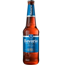 Пиво светлое BAVARIA Premium фильтрованное пастеризованное 4,9%, 0.45л, Россия, 0.45 L