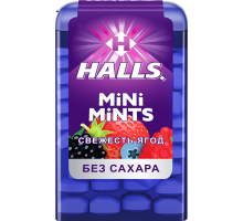 Леденцы HALLS Mini mints Свежесть ягод без сахара, 12,5г, Турция, 12,5 г