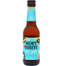 Напиток пивной MORT SUBITE Witte Lambic нефильтрованный пастеризованный осветленный 5,5%, 0.25л, Бельгия, 0.25 L