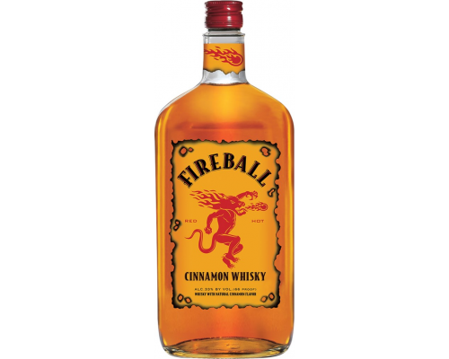 Напиток спиртной FIREBALL на основе виски 33%, 0.5л, Канада, 0.5 L