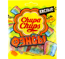 Мармелад жевательный CHUPA CHUPS Фансы c фруктовым вкусом, 70г, Россия, 70 г