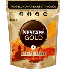 Кофе растворимый NESCAFE Gold Orgn Ugnd-Kenya, 400г, Россия, 400 г